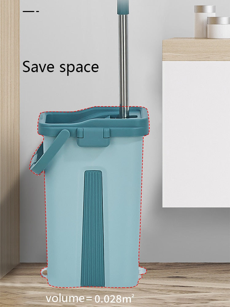 Self-Wring Magic Flat Squeeze Mop - Image 6