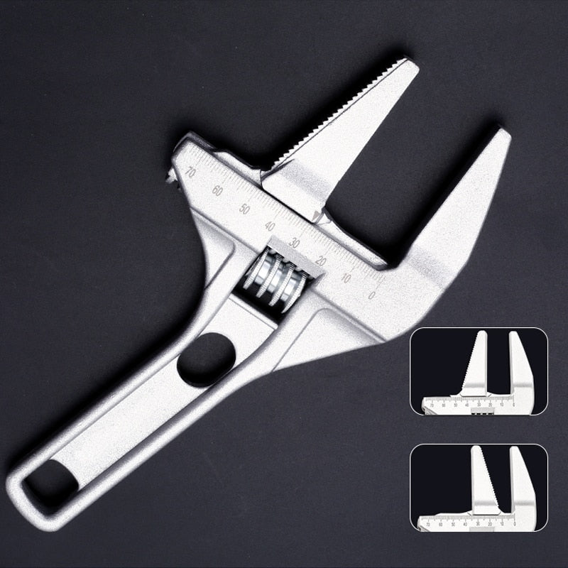 Aluminium Universal Adjustable Wrench Tool - Image 0