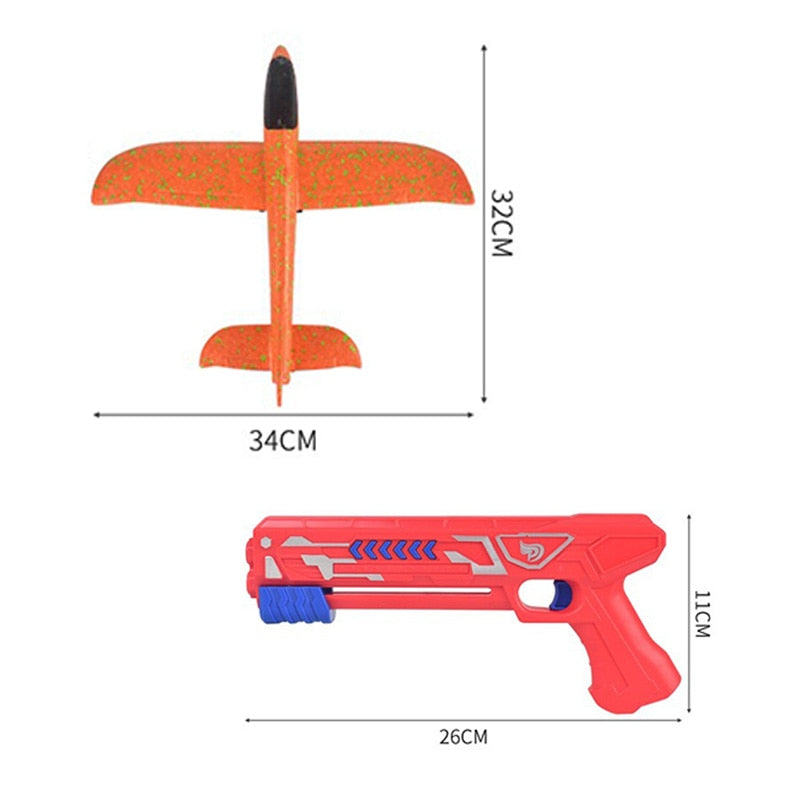 Foam Plane Launcher Toy