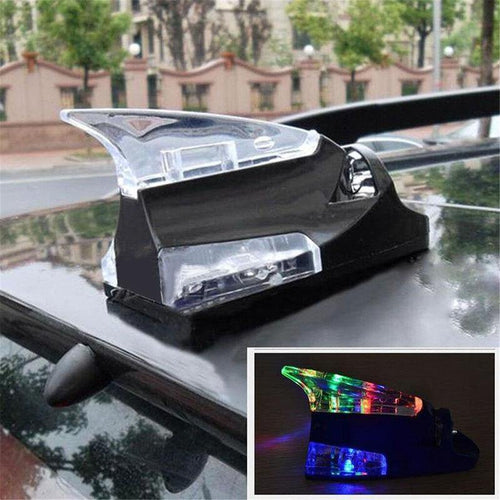 Universal Car Wind Powered Shark Light - Image 0