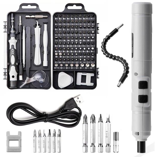 Cordless Mini Electrical Screwdriver Set - Image 11