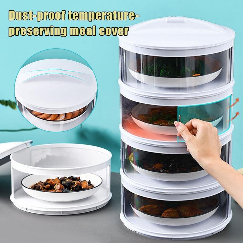 Multilayer Transparent Kitchen Food Storage Box - Image 1