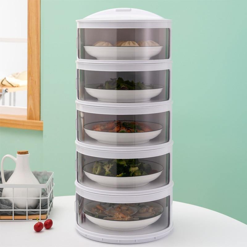 Multilayer Transparent Kitchen Food Storage Box - Image 0