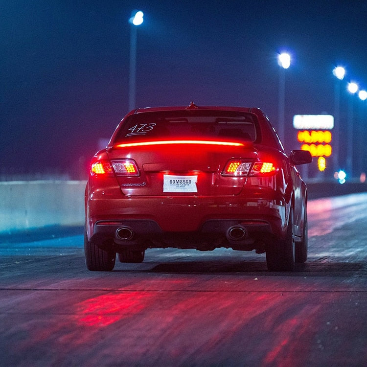 Universal Carbon Fiber LED Car Tail Light - Image 2