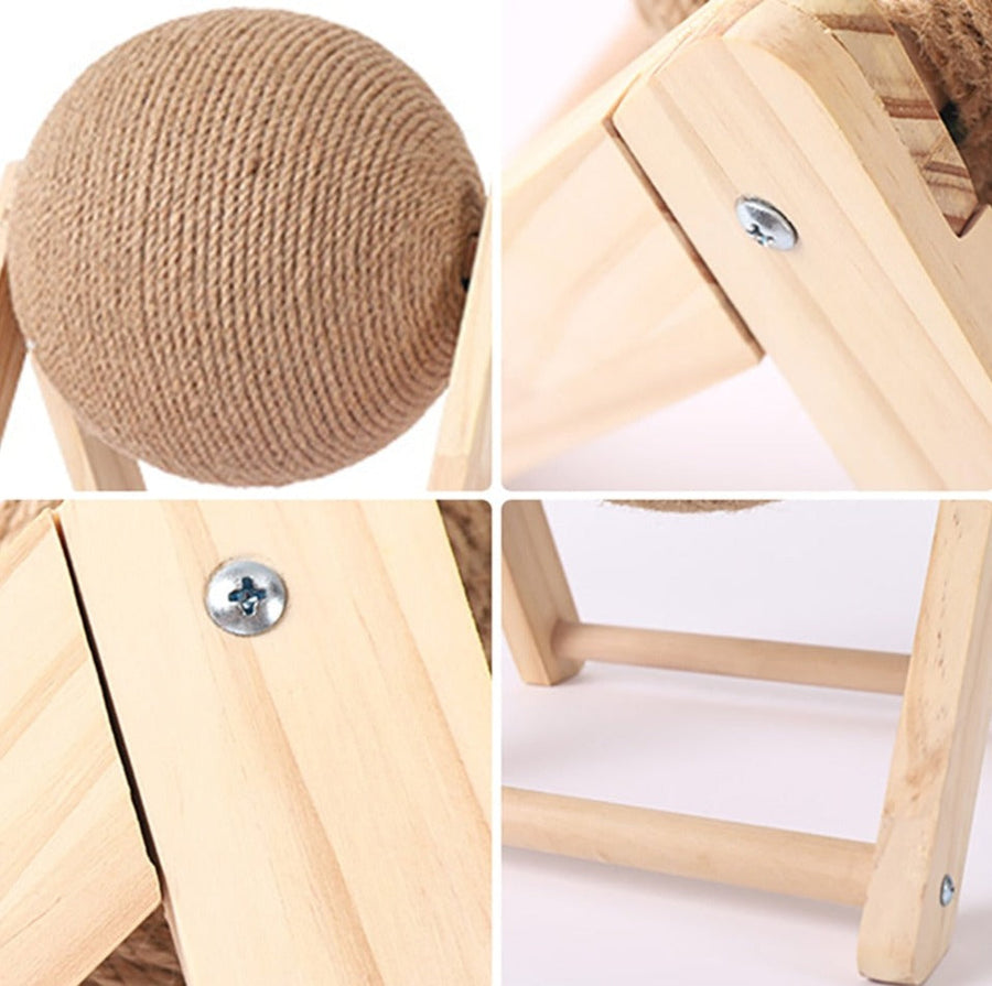 Cat Interactive Toy Scratcher Ball - Image 3