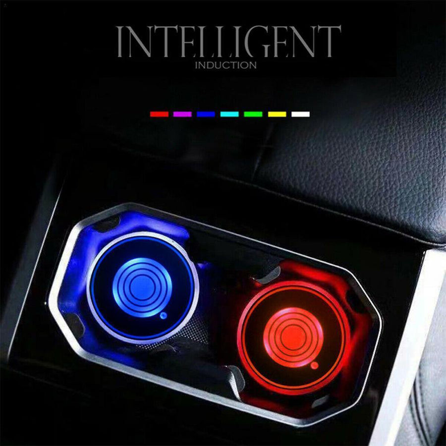 Car LED Cup Holder Coaster - Image 0