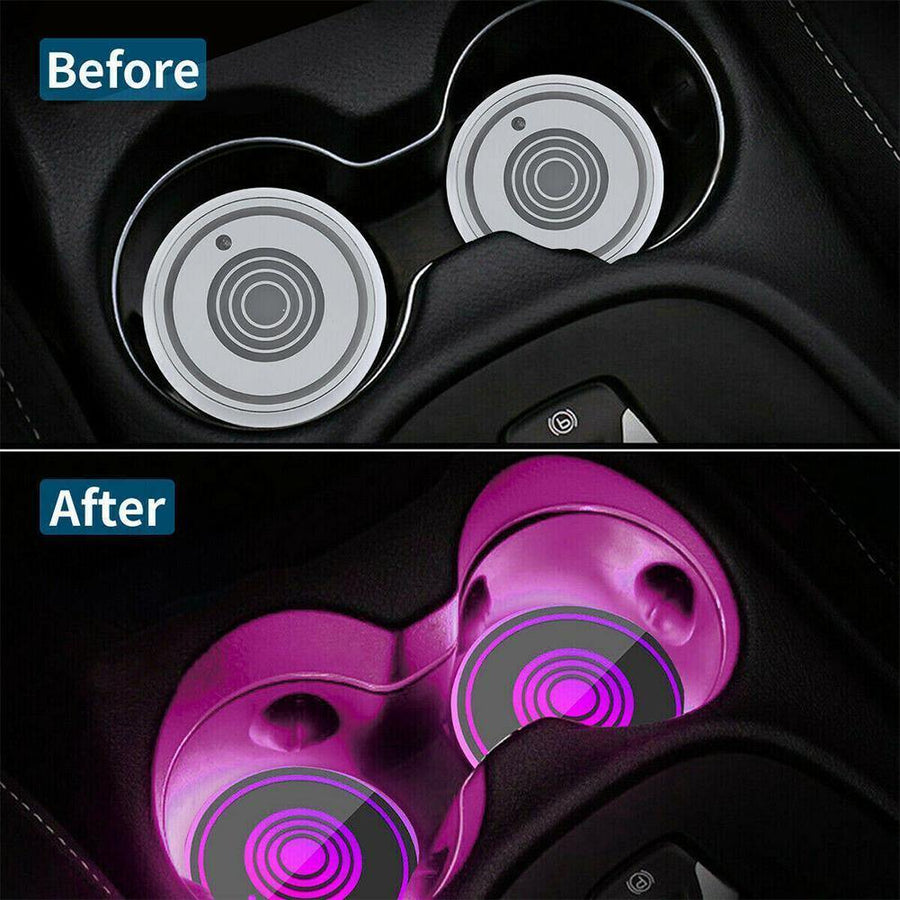 Car LED Cup Holder Coaster - Image 4