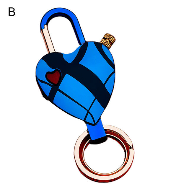 Stylish Heart Permanent Keychain Match Lighter - Image 6