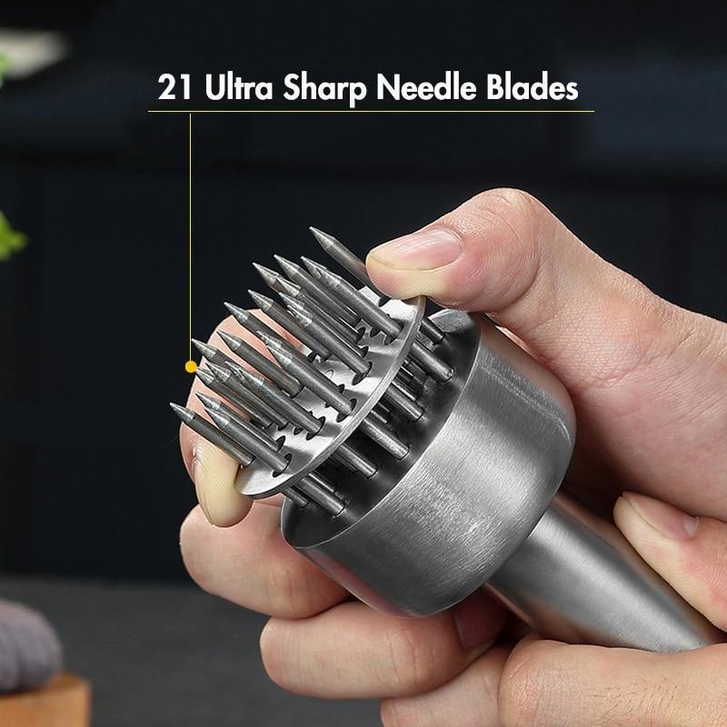 Stainless Steel Ultra Sharp Meat Tenderizer - Image 5
