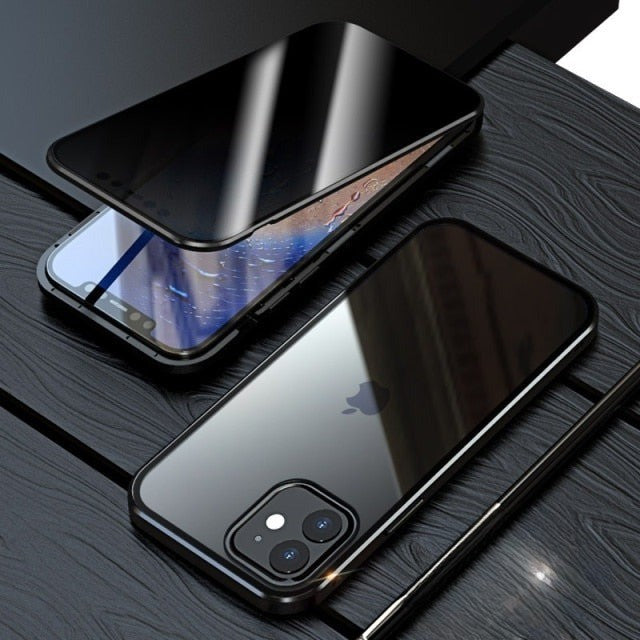 Magnetic Protective Anti-Spy iPhone Case - Image 0