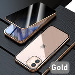 Magnetic Protective Anti-Spy iPhone Case