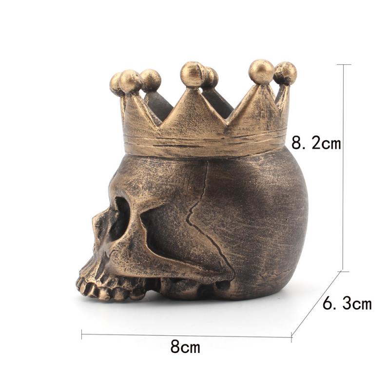 Mini Skull Head Candle Holder Mold - Image 9