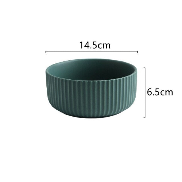 Colorful Ceramic Dinner Plate - Image 11