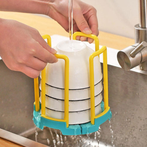 Adjustable Mini Drainer Storage Rack - Image 0