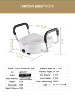 Removable Elderly Toilet Seat Lifter - MaviGadget