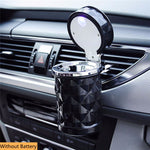 Universal Car Mini LED Trash Can