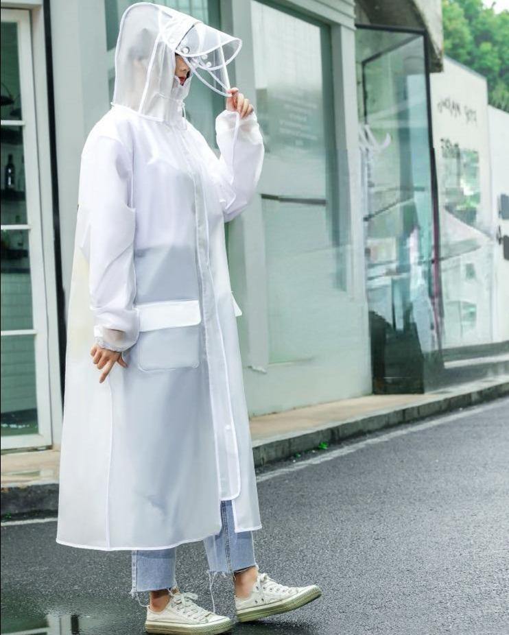 Hooded Windproof Bike Raincoat - Image 9