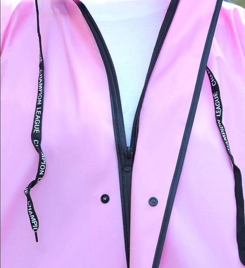 Hooded Windproof Bike Raincoat - Image 7