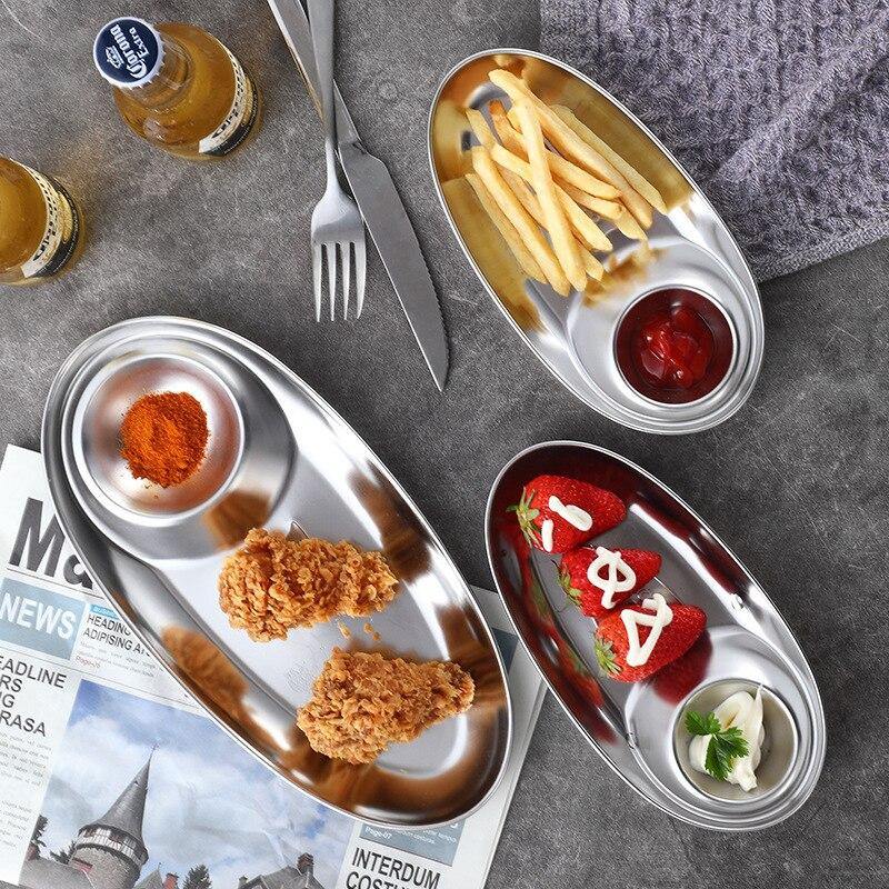 2in1 Sauce Snack Plate - Image 7