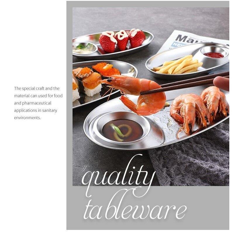2in1 Sauce Snack Plate - Image 6