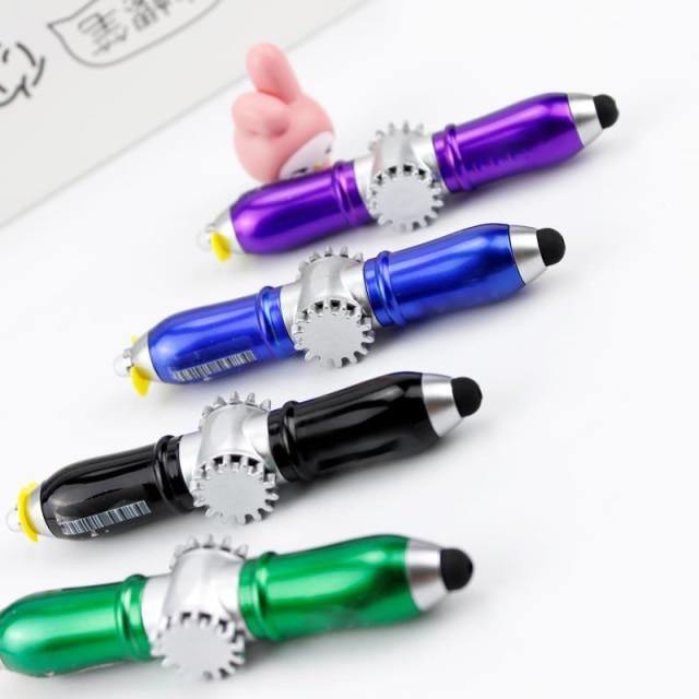 Led Light Fidget Spinner Pen - Image 3