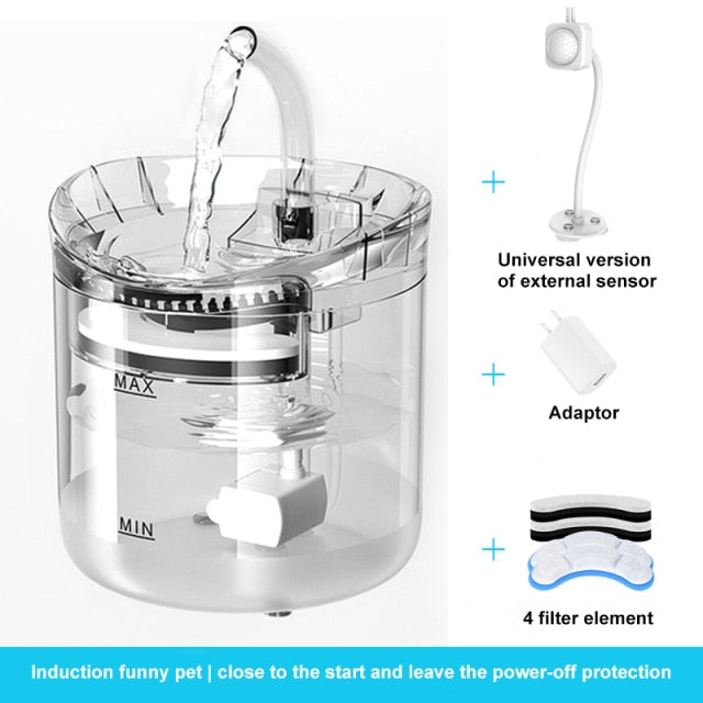 Automatic Sensor Pet Water Fountain - Image 13