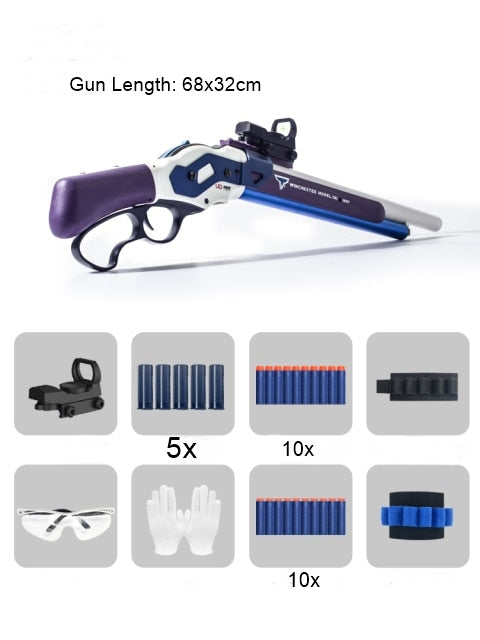 Soft Bullet Airsoft Sniper Shotgun Toy Gun - Image 7