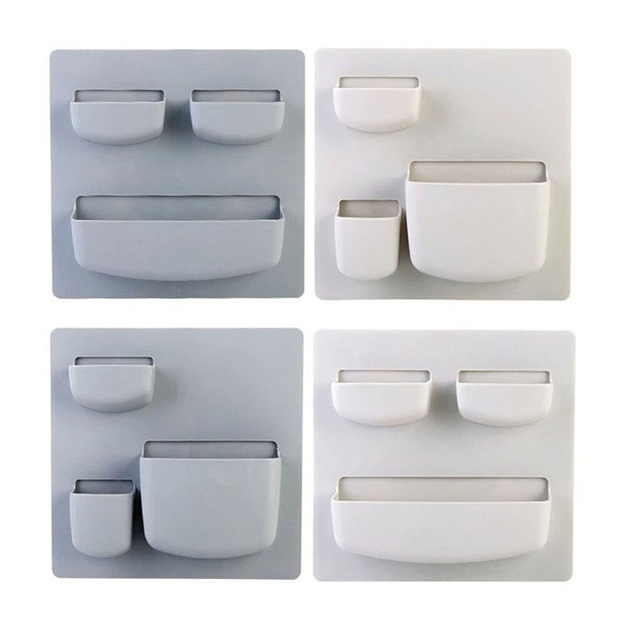 No-Drill Minimal Soft Pastel Wall Stuff Organizer - Image 7
