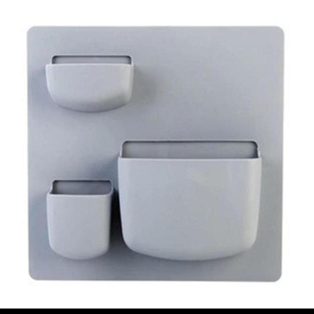 No-Drill Minimal Soft Pastel Wall Stuff Organizer - Image 4