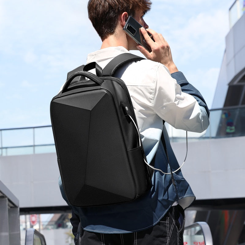 Elegant Anti-Theft USB Travel Backpack - Image 0