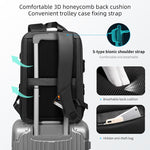 Elegant Anti-Theft USB Travel Backpack