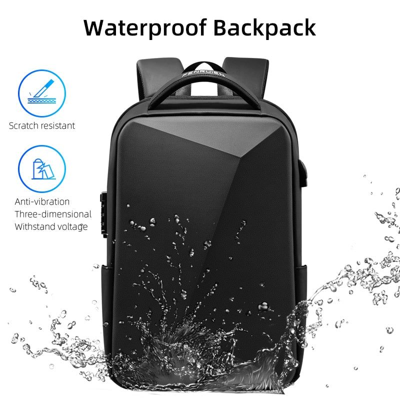 Elegant Anti-Theft USB Travel Backpack - Image 2
