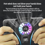 Digital Display Mobile Phone Fan Cooler - MaviGadget