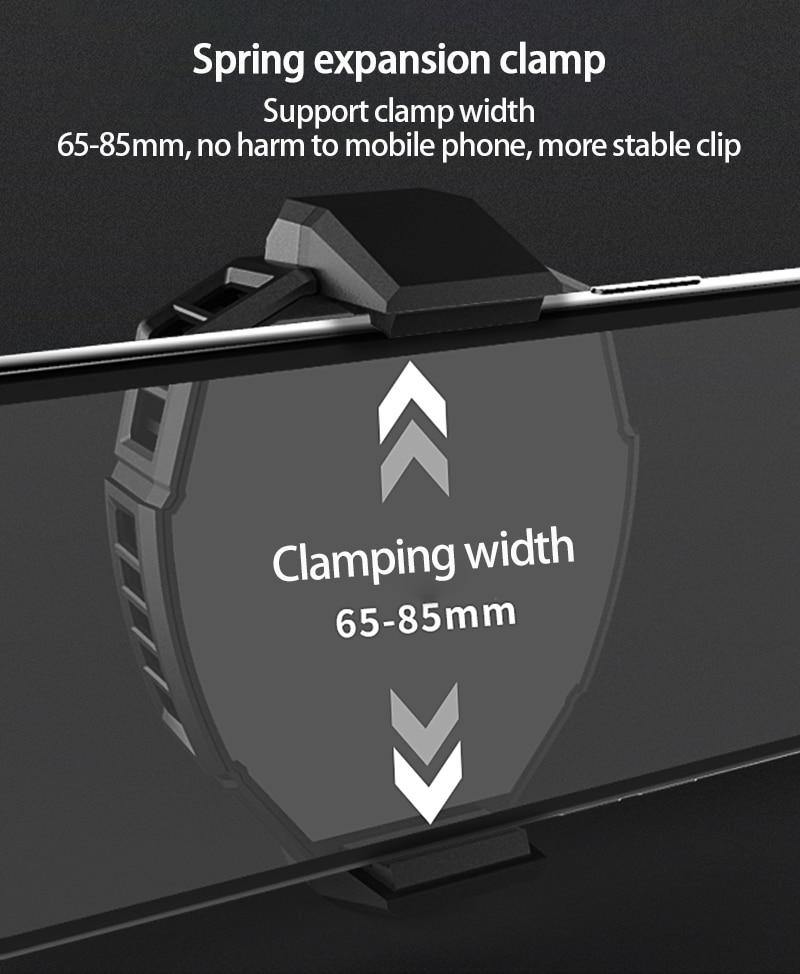 Digital Display Mobile Phone Fan Cooler - Image 2
