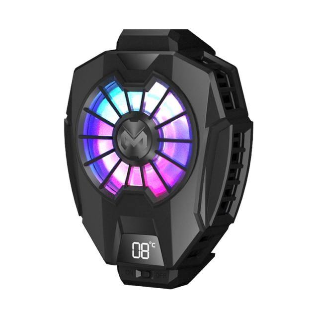 Digital Display Mobile Phone Fan Cooler - Image 4