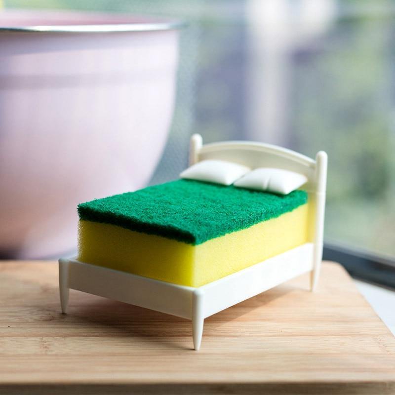 Creative Kitchen Washing Sponge Bed Holder