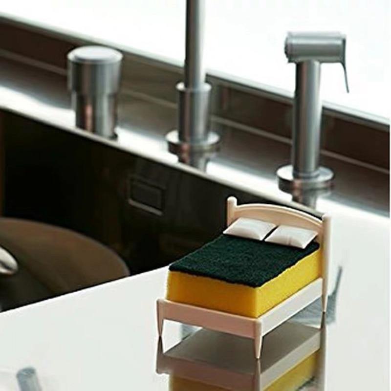 Creative Kitchen Washing Sponge Bed Holder