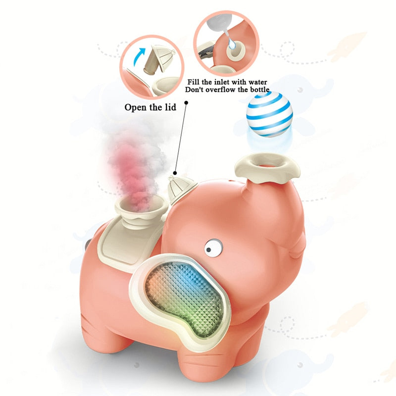 Elephant Levitation Ball Musical Humidifier - Image 5