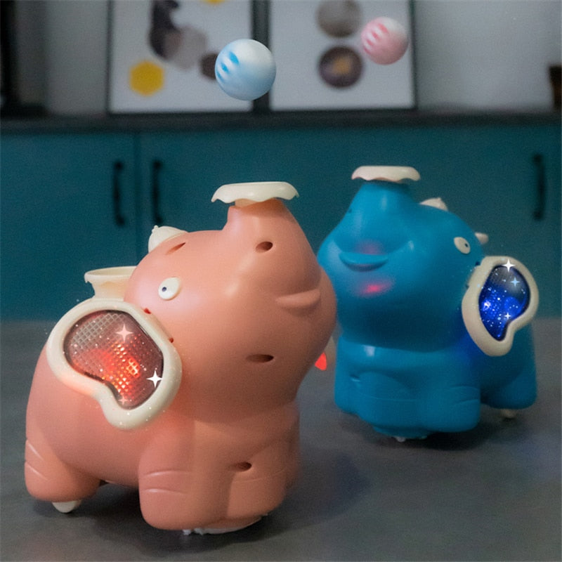 Elephant Levitation Ball Musical Humidifier - Image 0