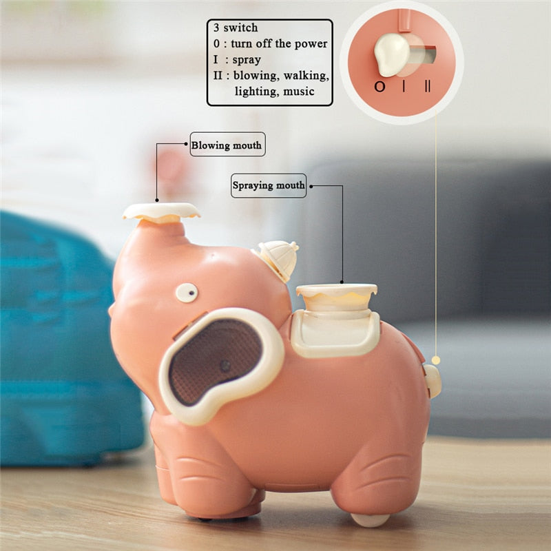 Elephant Levitation Ball Musical Humidifier