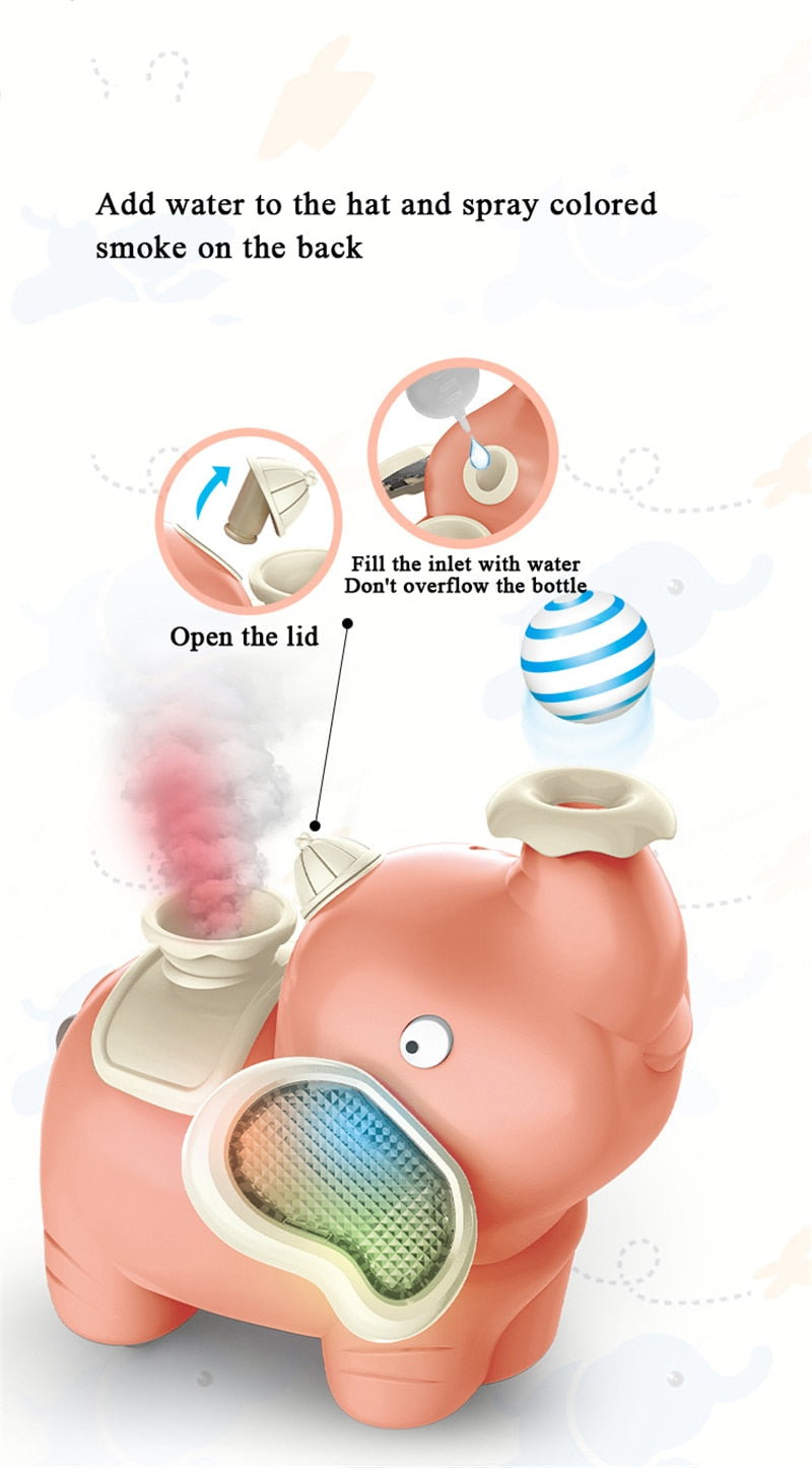 Elephant Levitation Ball Musical Humidifier - Image 6