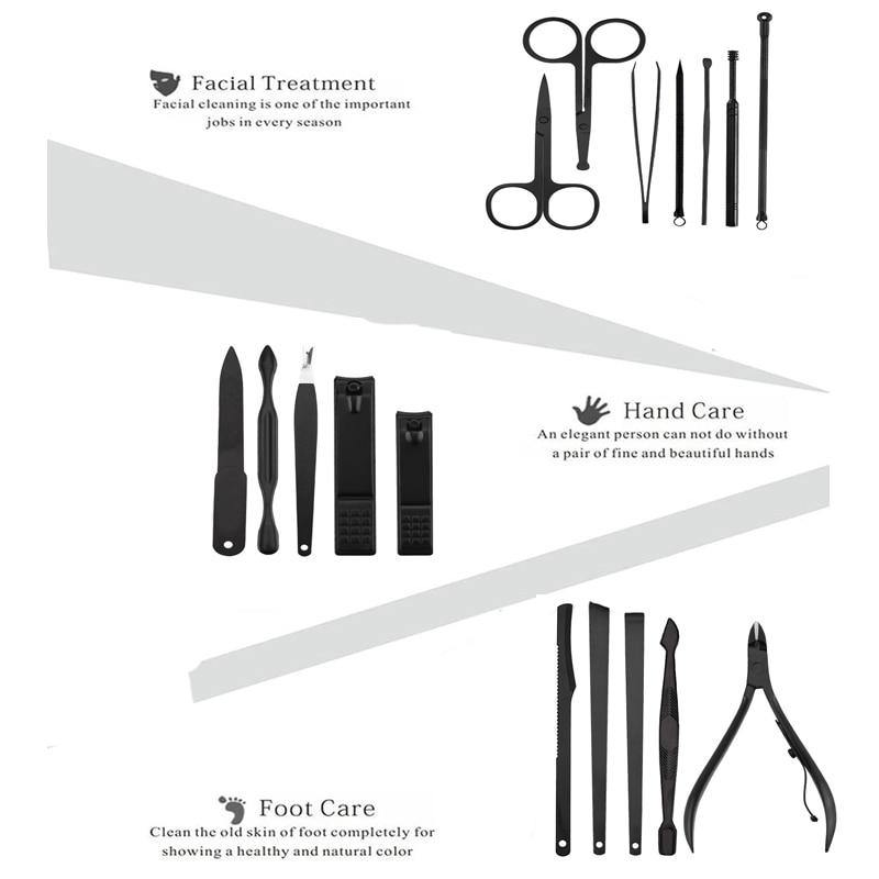 Stainless Steel Professional Manicure Trimmer Set - Image 11