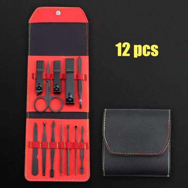 Stainless Steel Professional Manicure Trimmer Set - Image 10