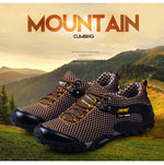 Breathable Lycra Leather Climbing Shoes