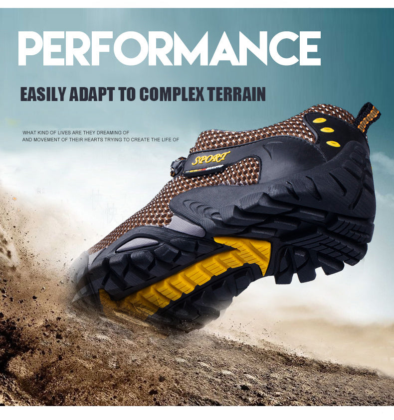 Breathable Lycra Leather Climbing Shoes - Image 0