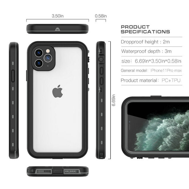 Waterproof Sport Heavy Duty iPhone Case