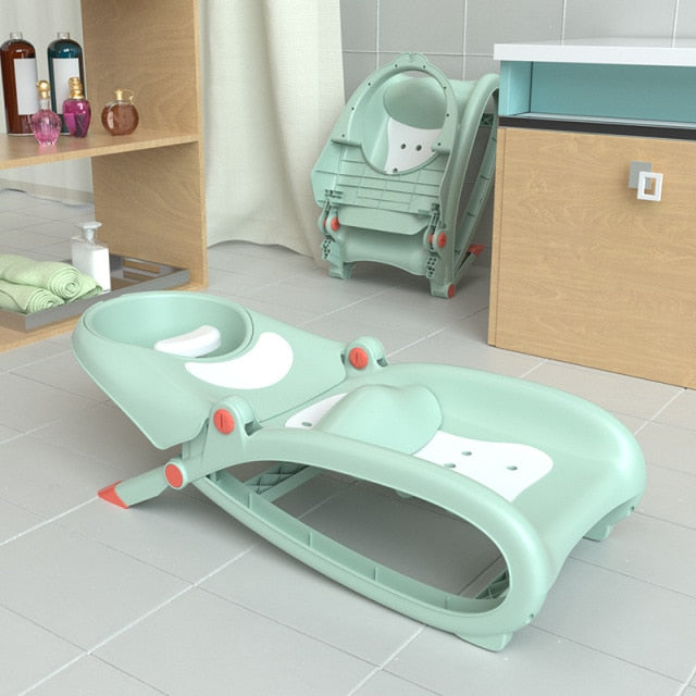 Folding Infant Hair Wash Baby Chair