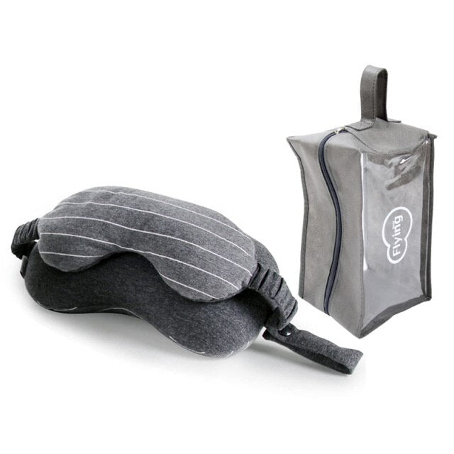 Multi-Function Travel Must Portable Neck Pillow & Eye Mask & Storage Bag - Image 11