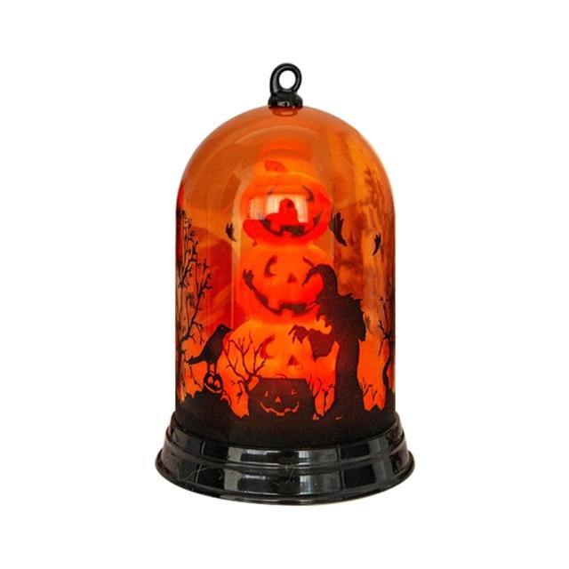 Halloween Scene Witch Night Lamp Decoration