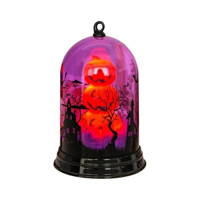 Halloween Scene Witch Night Lamp Decoration